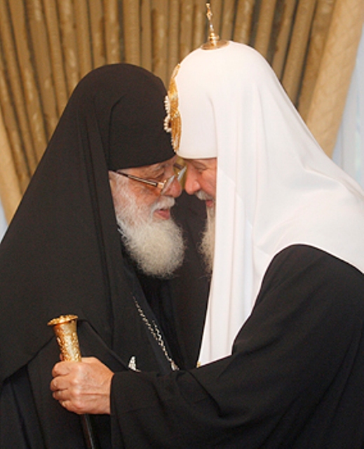 Поздравление патриарха Кирилла Католикос-Патриарху Илие II