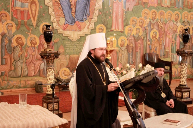 Святейший и Блаженнейший Католикос-Патриарх Илия II: «Да хранит Бог Вас и страну Российскую».