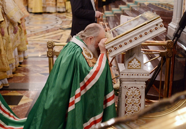 Сегодня четвертая годовщина интронизации Святейшего Патриарха Московского и всея Руси Кирилла